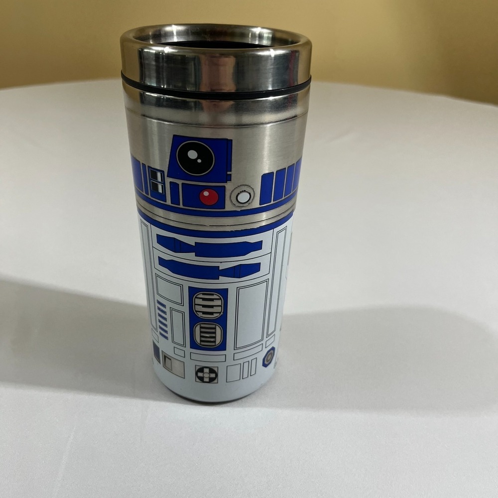 Star Wars R2-D2 Travel Mug Stainless Steel 15 oz Paladone Coffee Tumbler